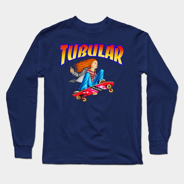 Tubular Tee Long Sleeve T-Shirt by sk8rDan